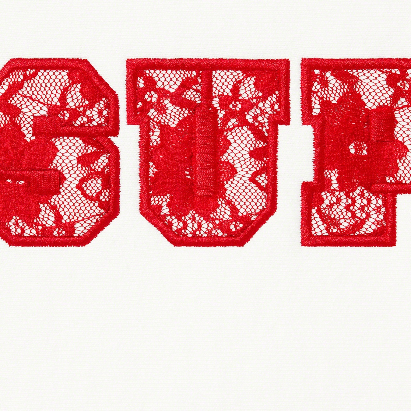 Lace Hooded Sweatshirt view 7